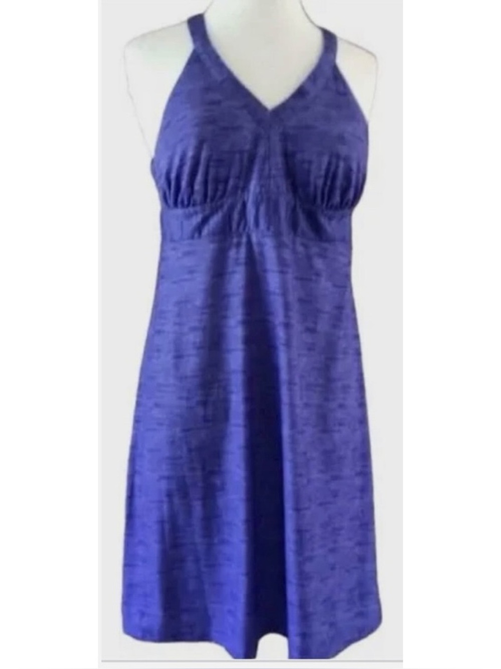 Outdoor Lifestyle Purple Athletic Summer Tank Dress Size Large